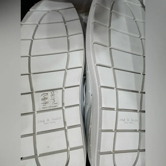 Rag & Bone Women's White Sneakers 41 US 11 - Picture 3 of 6